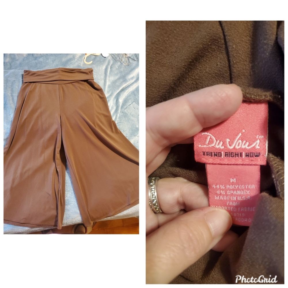 Brown capri size medium